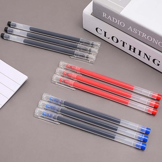 0.5mm Large Capacity Gel Pen Transparent Gel Pen Student Pen Office School Supply