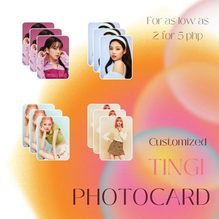 CUSTOMIZED TINGI PHOTOCARD | READ DESCRIPTION BEFORE CHECKING OUT!
