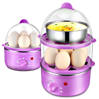 Ling Rui Timing Egg Boiler Egg Steamer Automatic Power off Stainless Steel Egg Boiling Machine Steam