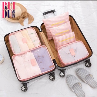 Travel Accessories∏❖☃6in1 Travel Luggage Bag Clothes Organizer 6 in 1