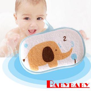✿☌☌Baby Kids Cute Elephant Bath Brushes Bath Sponge Baby Shower Convenient Product*
