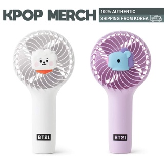 BT21 Official Baby Mini Handheld Personal Portable Fan (1)