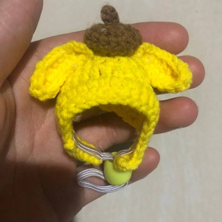 ✶✎☈Djungarian Hamster Hamster Hat Crochet Wool Small Hat Customized Pet Small Hat Small Bag Small Cl (6)