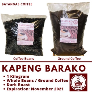 Kapeng Barako, Robusta and Arabica - Batangas Coffee 1 Kg