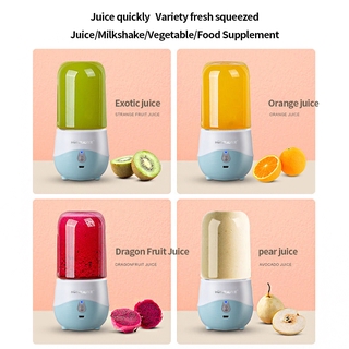 Electric juicer Portable 300ML Juicer Fruit Extractors Wireless Automatic Mini USB Rechargeable Juic
