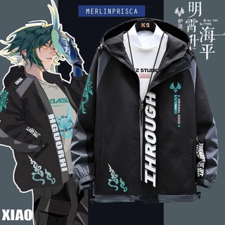 Products in Stock New Original God Game Anime Peripheral Joint-Name Clothes Chic Impression Casual Coat Trendy Men's and Women's Youth Jacket Clothes