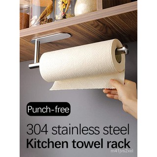 Toilet Paper Holder Wall Mounted Bathroom Accessories Stainless Steel Bathroom Kitchen Roll Paper Ra