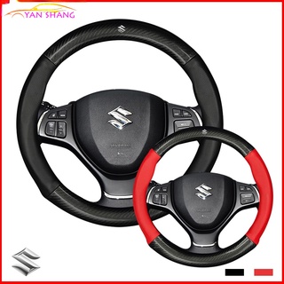 No Smell Thin All Model Suzuki Carbon Fiber Steering Wheel Cover Fit Jimny Vitara S-Cross Swift Erti
