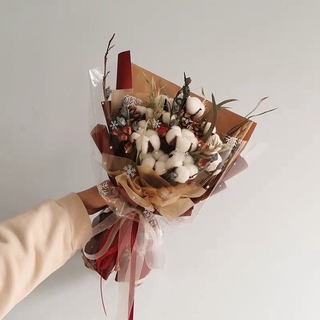 Dried Flowers Bouquet Real Flowers Packaging Preserved Fresh Flower Gift Box Graduation Send Girlfriends Birthday Gift (2)