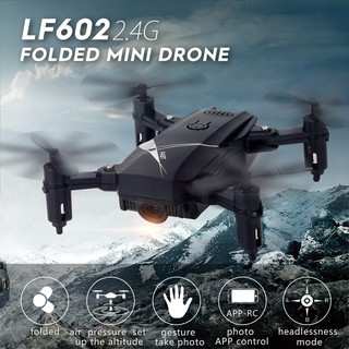 COD)LF602 Wifi FPV RC Drone 2.0MP HD Camera 4Channel 2.4GHz 6-Gyro