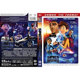 Animation DVD Cassette: Spies in Disguise (2019)