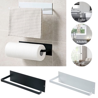 Stainless Steel Paper Towel Holder Kitchen Roll Paper Holder Free Toilet Paper Holder Concise