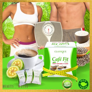 Cafe Fit Slimming Coffee with Chia Seeds garcinia cambogia weight loss organic detox drink