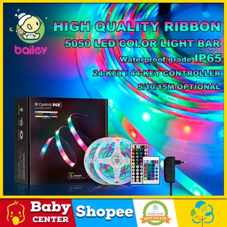 Color Strip lights String lights RGB LED Light Strip Waterproof IP65 24/44 keys 5050 Flexible Light