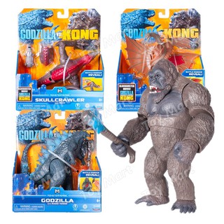 Godzilla vs Kong 2021 Original Movie Action Figure Godzilla / King Kong with Battle Axe High Quality