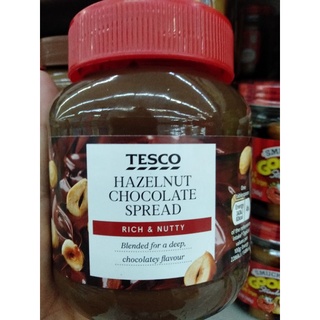 Tesco Hazelnut Chocolate Spread 400gm