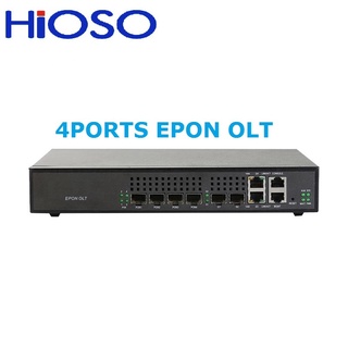 【 Ready Stock】 EPON OLT 2/4PON Ports FTTH CATV OLT Carrier-grade high-density Fiber Optic High Quality 1.25G