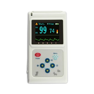 CMS60D-VET Veterinary Pulse Oximeter SPO2 heart Rate monitor VET Ear/Tongue Probe+PC Software (3)