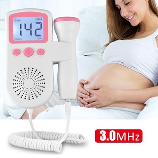 Upgraded 3.0MHz Doppler Fetal Heart Rate Monitor Home Pregnancy Baby Fetal Sound Heart Rate Detector