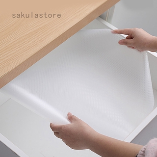 Non-Slip Waterproof EVA Drawer Mat Cupboard Cabinet Fridge Pad Anti-Fouling Anti-Moisture Mat