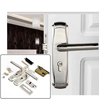 NEW TYPE #999 Durable Door Handle Lock Cylinder Front Back Lever Latch Home Security with Keys (Use