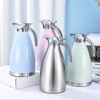 Insulation pot household 304 stainless steel vacuum pot large capacity dormitory 2L thermos bottle r (2)