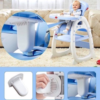 3 in 1 GROMAST Multipurpose baby feeding high chair convertible