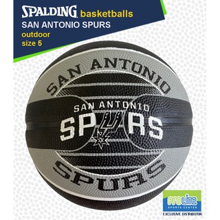 SPALDING NBA Team San Antonio Spurs Original Outdoor Basketball Size 5