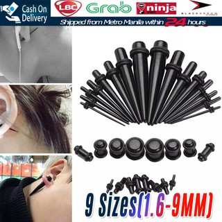 Hot Acrylic Ear Gauges Taper and Plug Stretching Kits Flesh Tunnel Expansion Body Piercing Jewelry