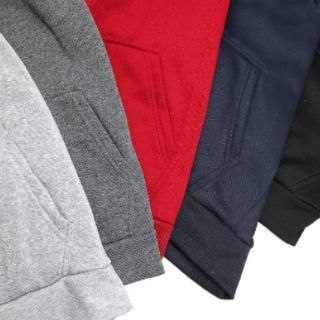 5 Colors Unisex Plain Hoodie Jacket With Zipper unisex (4)
