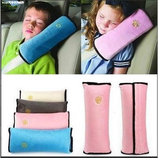 PERFUME♟❐Child Car Vehicle Pillow Seat Belt Cushion Pad Harness Protection Support Pillow for Kids (3)