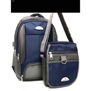 Laptop Backpacks☄✻❀#COD 18 Inch Backpack Set With laptop Compartment inside