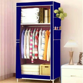 New Fashion Clothes Storage Quality Multifunctional Simple Wardrobe Fashion Wardrobe Cabinet(Single)
