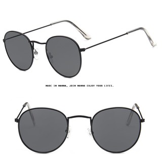 【Cash on delivery】Fashion Classic Round Metal Frame Sunglasses Women (5)