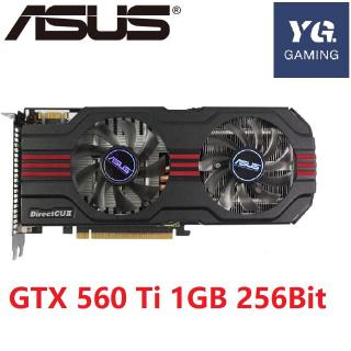 ASUS GTX 560 Ti 1GB 256Bit GDDR5 Graphics Cards for nVIDIA Geforce GTX560 ti Used VGACards stronger