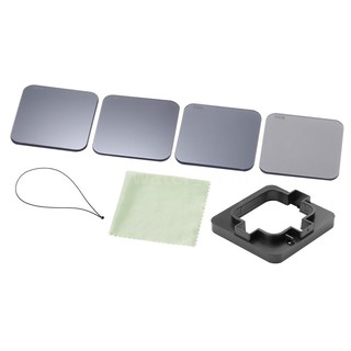 Square ND Lens Filter Protector Kit Set (ND2/ND4/ND8/ND16) for GoPro Hero 5 Naked Camera w/ Mountin (5)