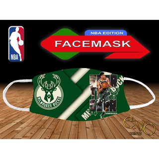 Milwaukee Bucks NBA Face Mask Help The Spread