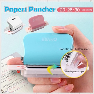 【Available】Puncher 6 Hole Puncher Handheld Metal Punchers Binder For A4 A5 B5 Bond Notebook Scrapboo