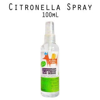 Muddy Paws Citronella Hydrosol Pet Spray 100ml