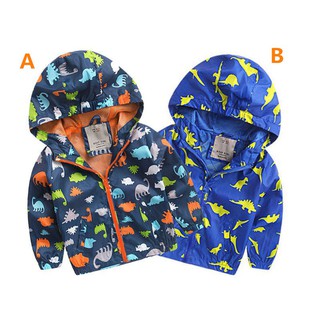 Fashion Baby Kids Boy Casual Jackets Hooded Coat 2-6Y