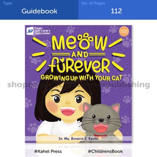 【Ready Stock】✴☄┋Meow and Furever (A Cat Care Guide for Kids; Children's Books)