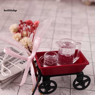 <Bolilishp> DIY Water Cup Toy Scene Dollhouse Water Cup Toy Fine Workmanship for 1/12 Doll House