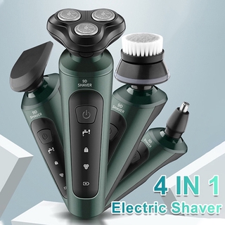 Factory Direct Sales 9D Electric Shaver Multifunctional Shaver Car USB Shaver Washing Rechargeable Shaver