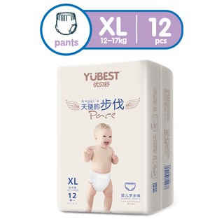Yubest/ Baby Diaper Pants XL 12pcs