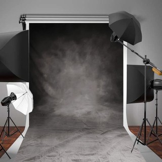🍉🍉🍉New 5x10FT Large Retro Grey Black Wall Studio Photo Phot
