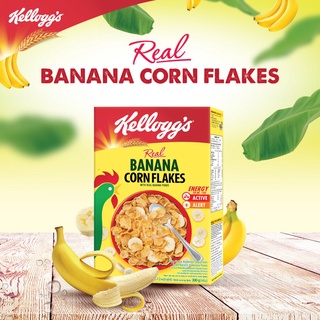 【high quality】№♠❉Kellogg's Banana Corn Flakes Cereal 180g With Real Banana