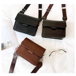 Yvon Leather sling bag (high quality) 2281# (4)