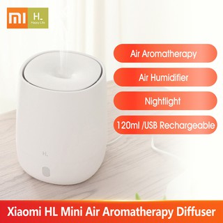 Xiaomi HL Mini Air Aromatherapy Diffuser Portable USB Humidifier Quiet Aroma Mist Maker with Nightli