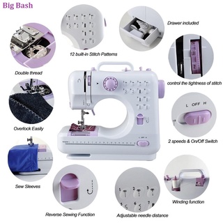 Portable Sewing Machine Mini Electric Household 12 Stitches Sewing Machine