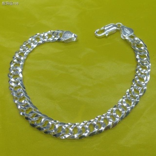 ◈○[CS] original 92.5 italy silver mens bracele 8m 8.5inches